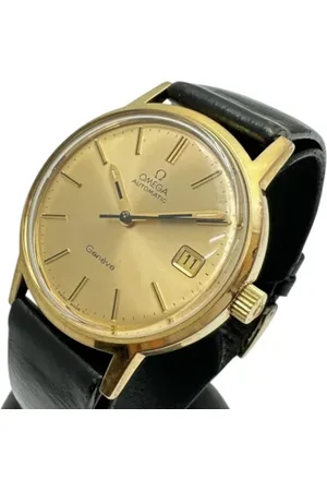 Omega Heren, Pre-owned, Zwart, Maat: ONE Size