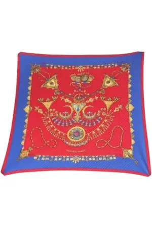 Hermès Dames, Pre-owned, Veelkleurig, Maat: ONE Size Zijde