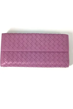 Bottega Veneta Dames, Pre-owned, Paars, Maat: ONE Size Leer