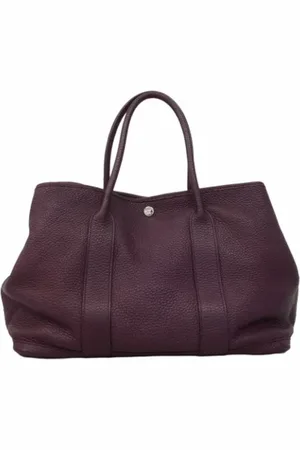 Hermès Dames, Pre-owned, Paars, Maat: ONE Size Leer