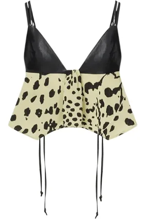 Nanushka Dames, Tops, Zwart, Maat: S Viscose