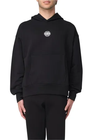 BARROW Heren, Sweatshirts & Hoodies, Zwart, Maat: L Katoen