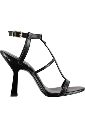 Patrizia Pepe Dames, Schoenen, Zwart, Maat: 39 EU Leer