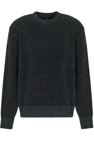 Armani Exchange Heren, Truien, Blauw, Maat: XL Poliester
