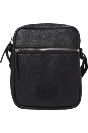 HUGO BOSS Heren, Tassen, Zwart, Maat: ONE Size Leer
