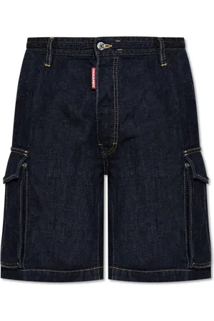 Dsquared2 Heren, Korte broeken, Blauw, Maat: S Katoen