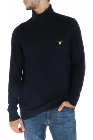 Lyle & Scott Heren, Truien, Blauw, Maat: L Katoen
