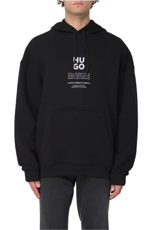 HUGO BOSS Heren, Sweatshirts & Hoodies, Zwart, Maat: XL