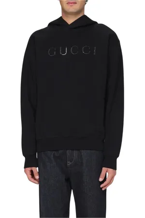 Gucci Heren, Sweatshirts & Hoodies, Zwart, Maat: M Katoen