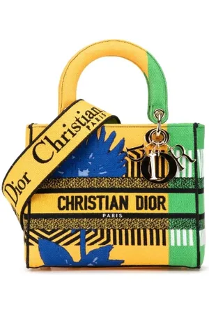 Dior Dames, Pre-owned, Geel, Maat: ONE Size