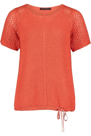 Betty Barclay Dames, Truien, Rood, Maat: 3XL