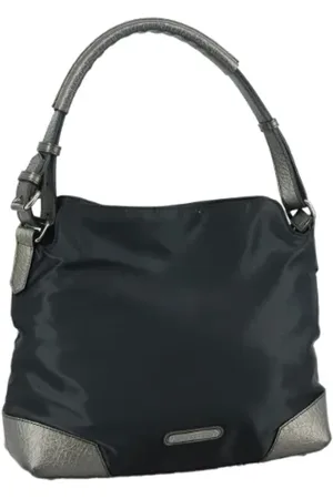 Burberry Dames, Pre-owned, Zwart, Maat: ONE Size Nylon