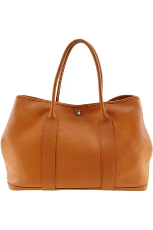 Hermès Dames, Pre-owned, Oranje, Maat: ONE Size Leer