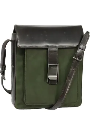 Prada Dames, Pre-owned, Groen, Maat: ONE Size Nylon