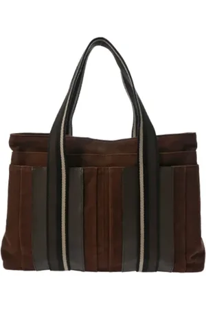 Hermès Dames, Pre-owned, Bruin, Maat: ONE Size Katoen