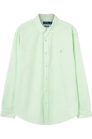 Ralph Lauren Heren, Overhemden, Groen, Maat: M