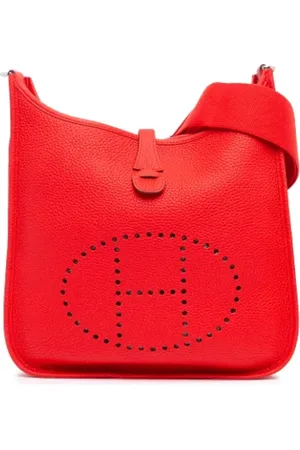 Hermès Dames, Pre-owned, Rood, Maat: ONE Size Leer