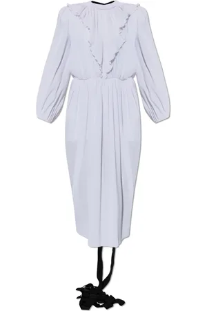 Balenciaga Dames, Jurken, Wit, Maat: XS Poliester