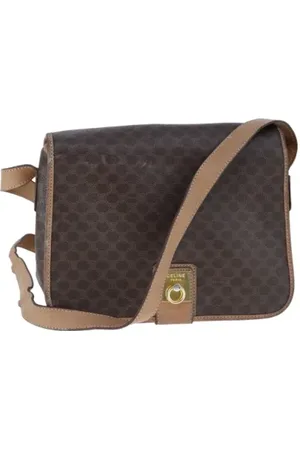 Céline Dames, Pre-owned, Bruin, Maat: ONE Size Leer