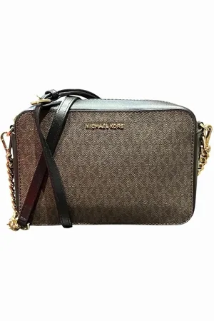 Michael Kors Dames, Pre-owned, Bruin, Maat: ONE Size Leer
