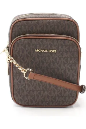 Michael Kors Dames, Pre-owned, Bruin, Maat: ONE Size Leer