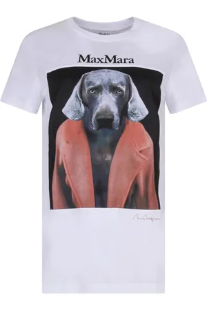 Max Mara Dames, Tops, Wit, Maat: XS Katoen