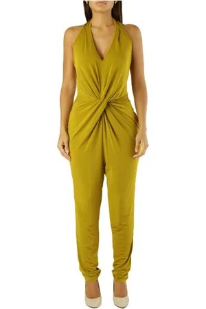 Met Dames, Jumpsuits & Playsuits, Groen, Maat: L