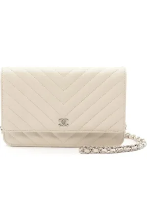 CHANEL Dames, Pre-owned, , Maat: ONE Size Leer