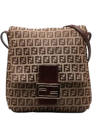 Fendi Dames, Pre-owned, , Maat: ONE Size Leer