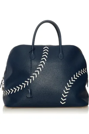 Hermès Unisex, Pre-owned, Blauw, Maat: ONE Size Leer