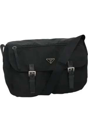 Prada Dames, Pre-owned, Zwart, Maat: ONE Size Nylon