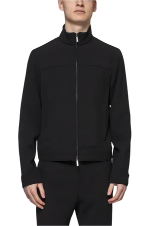 Emporio Armani Heren, Sweatshirts & Hoodies, Zwart, Maat: M