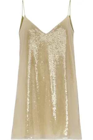 MVP Wardrobe Dames, Jurken, Roze, Maat: M Satijn