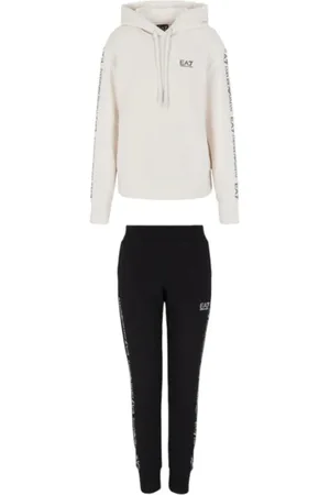 EA7 Dames, Sport, Zwart, Maat: 2XL Poliester
