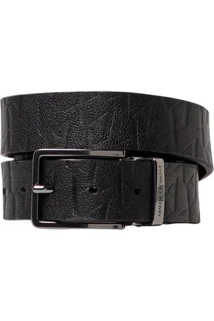 Armani Exchange Heren, Accessoires, Zwart, Maat: 90 CM Leer