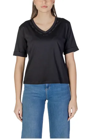 Liu Jo Dames, Tops, Zwart, Maat: S