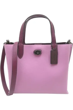 Coach Dames, Pre-owned, Paars, Maat: ONE Size Leer