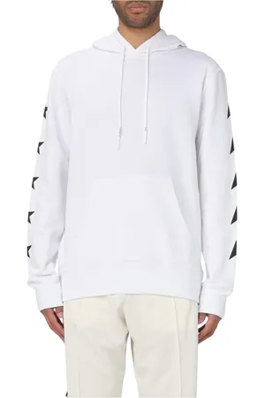 Golden Goose Heren, Sweatshirts & Hoodies, Wit, Maat: L Katoen