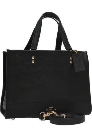 Coach Dames, Pre-owned, Zwart, Maat: ONE Size Leer