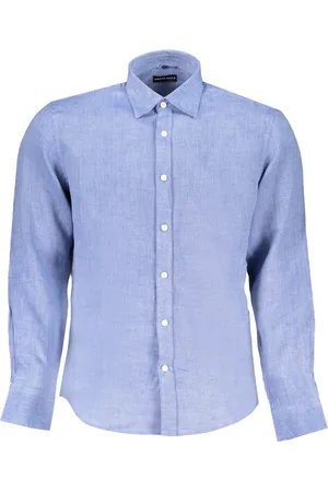 North Sails Heren, Overhemden, Blauw, Maat: L
