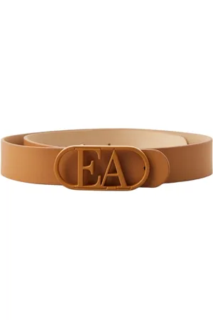 Giorgio Armani Dames, Accessoires, Bruin, Maat: 75 CM Leer