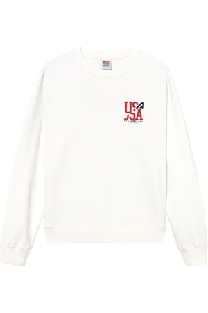 Autry Heren, Sweatshirts & Hoodies, Wit, Maat: S Katoen