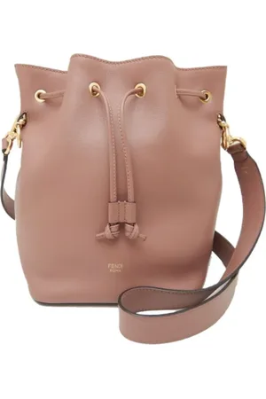 Fendi Dames, Pre-owned, Roze, Maat: ONE Size Leer