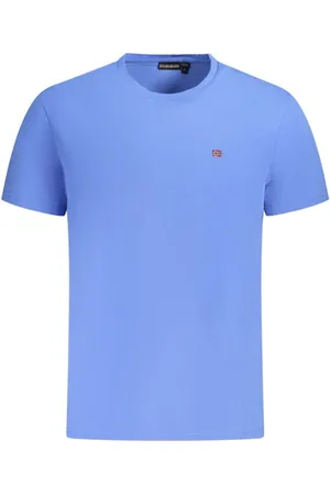 Napapijri Heren, Tops, Blauw, Maat: M Katoen