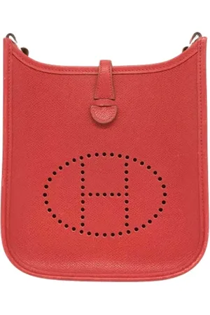 Hermès Dames, Pre-owned, Rood, Maat: ONE Size Leer