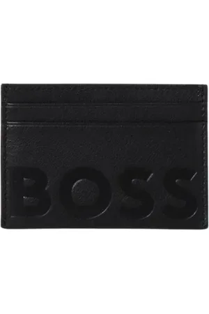 HUGO BOSS Heren, Accessoires, Zwart, Maat: ONE Size Leer