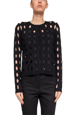 Pinko Dames, Truien, Zwart, Maat: S