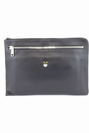 Fendi Dames, Pre-owned, Zwart, Maat: ONE Size Leer