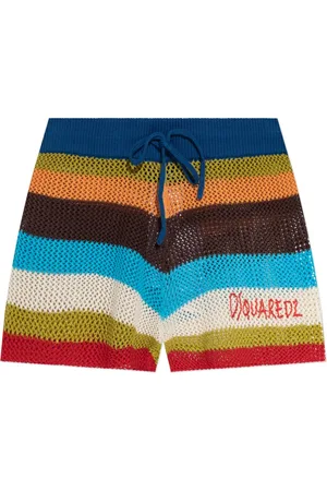 Dsquared2 Dames, Korte broeken, Veelkleurig, Maat: M Katoen