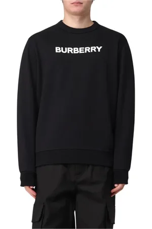 Burberry Heren, Sweatshirts & Hoodies, Zwart, Maat: S Katoen